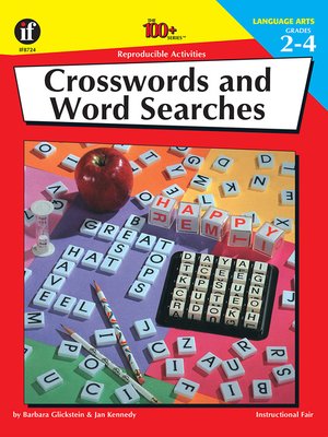 cover image of Crosswords and Wordsearches, Grades 2--4